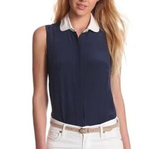 Lilly Pulitzer Small 100% Silk Tank Top Resort Vacation Spring Easter Travel